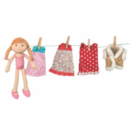 Papusa olivia marioneta teatru cu accesorii egmont toys